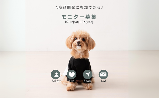 商品開発に参加できるモニターを募集しています!