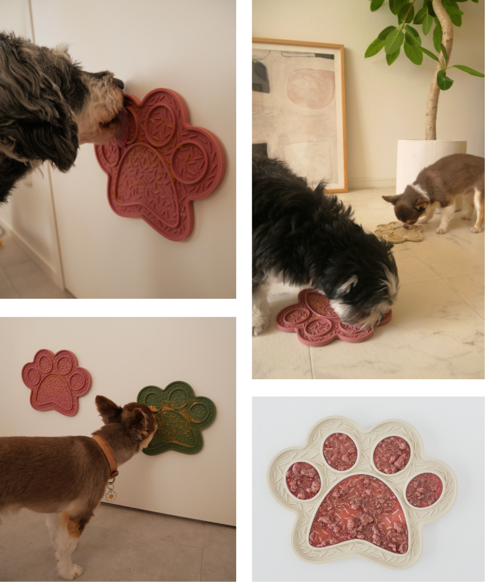 《LICK MAT》舐めて遊べる犬用お皿マット