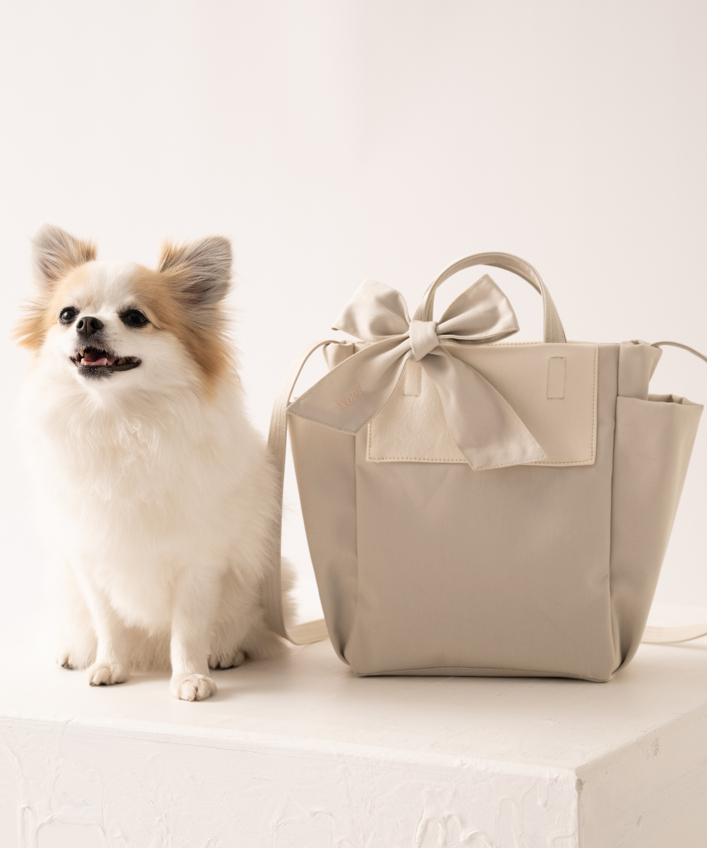 🎀リボン付き】Ready Bag オーガニックコットンお出かけバッグ
