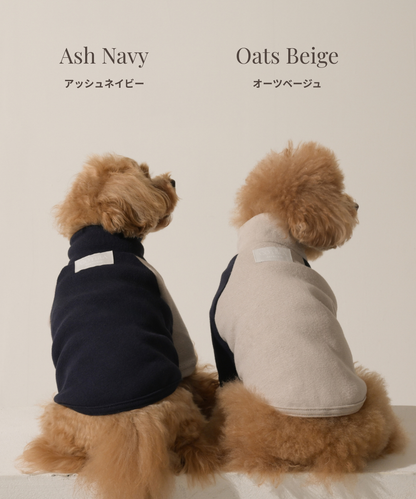 【Link Collection】Bicolor High-Neck Top　バイカラーハイネックトップス（３color）