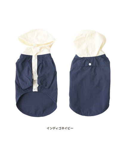 2Tone Botanical Color Jacket　2トーンボタニカルカラージャケット【巾着付き】（4color）