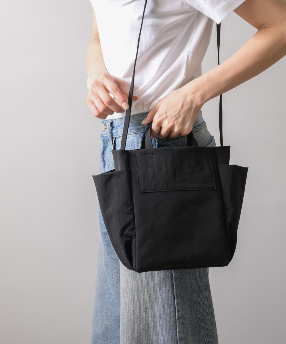 Ready Bag  お出かけバッグ撥水ブラック（内側抗菌仕様）