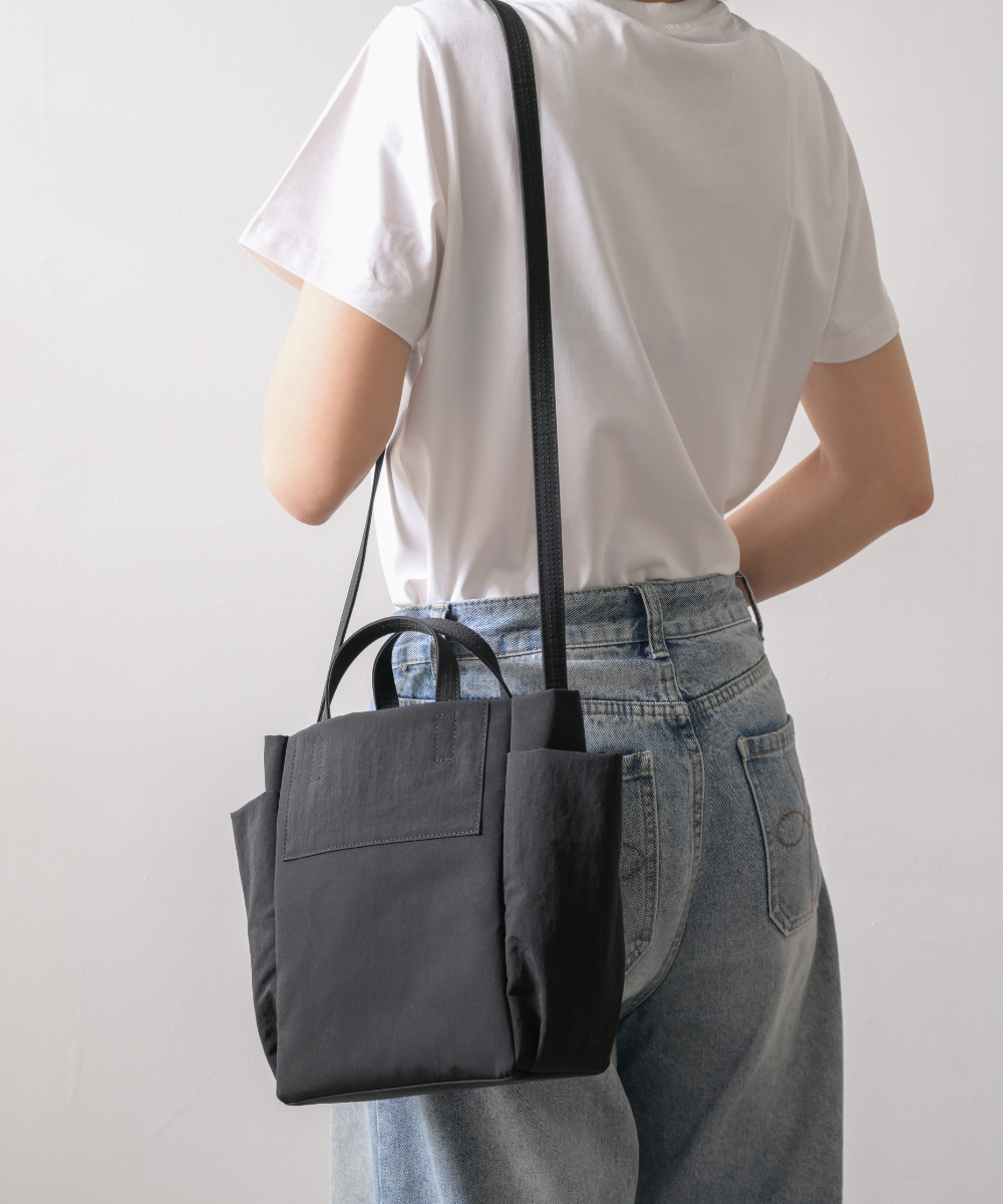 Ready Bag  お出かけバッグ撥水ブラック（内側抗菌仕様）