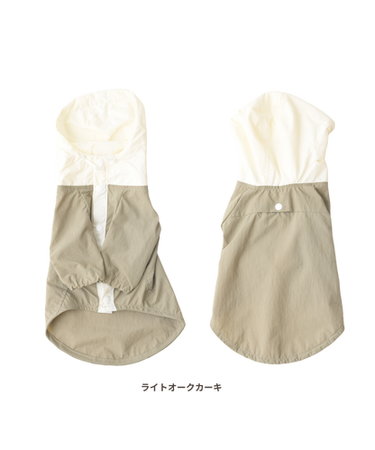 2Tone Botanical Color Jacket　2トーンボタニカルカラージャケット【巾着付き】（4color）