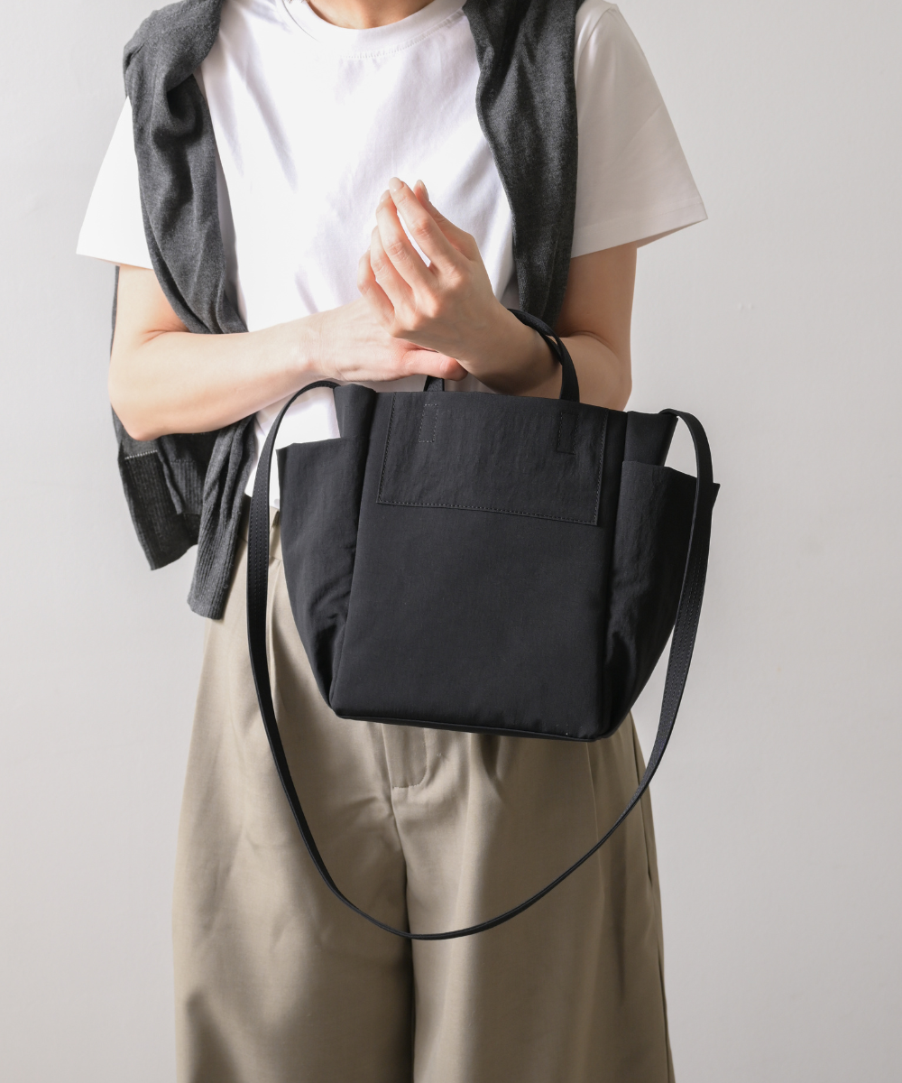 Ready Bag  お出かけバッグ撥水ブラック（内側抗菌仕様）