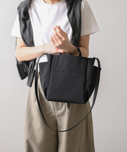 Ready Bag  お出かけバッグ撥水ブラック（内側抗菌仕様）