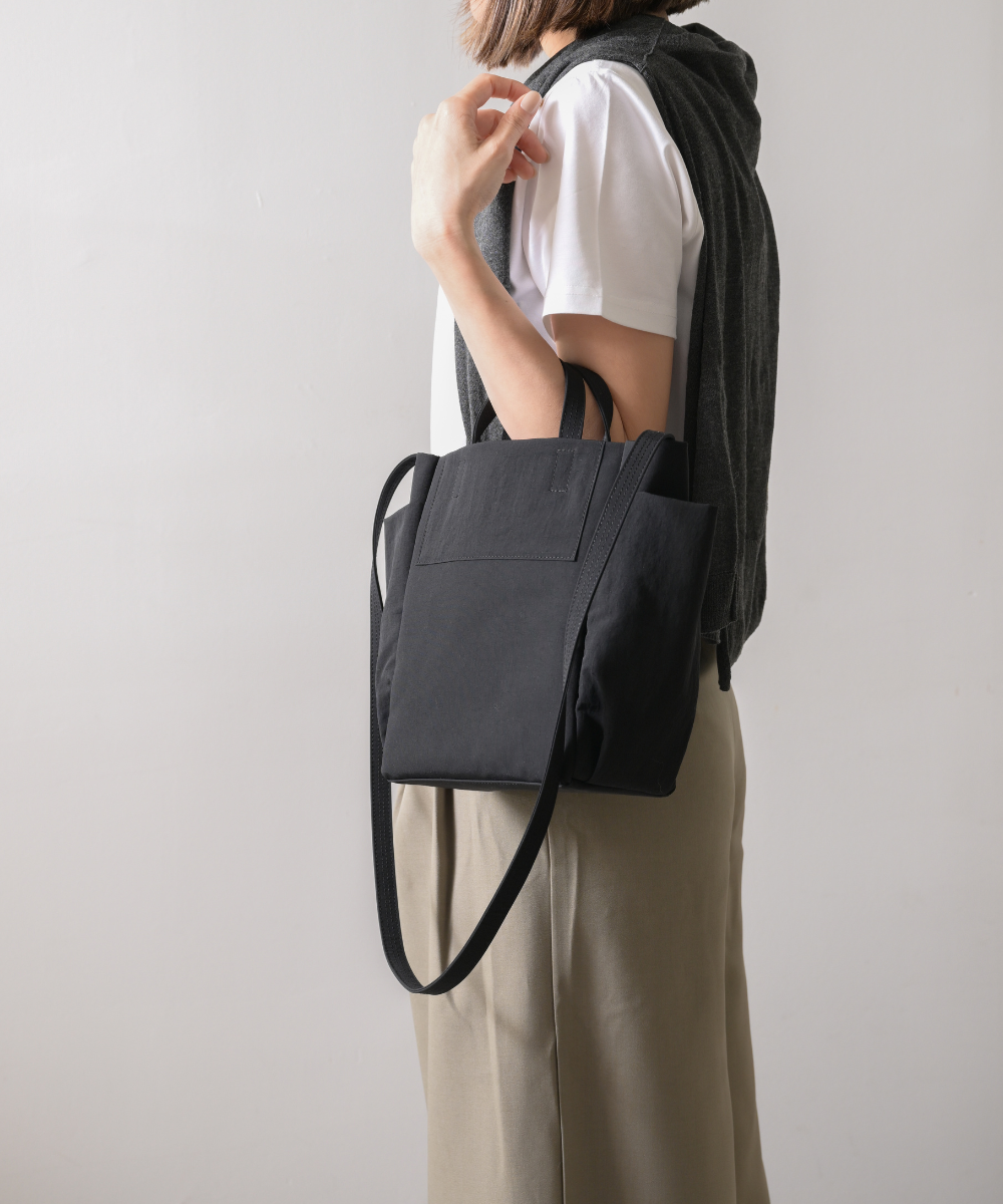 Ready Bag  お出かけバッグ撥水ブラック（内側抗菌仕様）