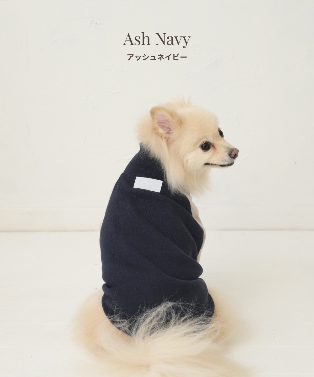 【Link Collection】Bicolor High-Neck Top　バイカラーハイネックトップス（３color）