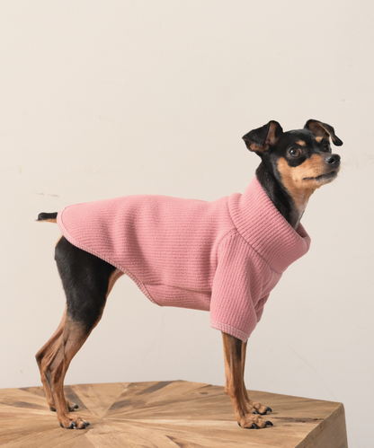 【10月24日（土）10:00 販売開始】　High-Neck Recycled Ribbed Fleece　ハイネックリサイクルリブフリース