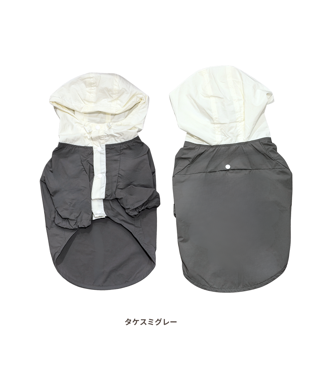 2Tone Botanical Color Jacket　2トーンボタニカルカラージャケット【巾着付き】（4color）