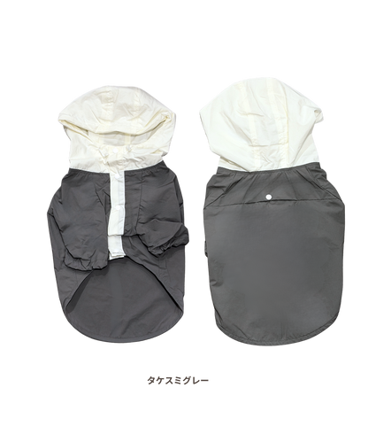 2Tone Botanical Color Jacket　2トーンボタニカルカラージャケット【巾着付き】（4color）