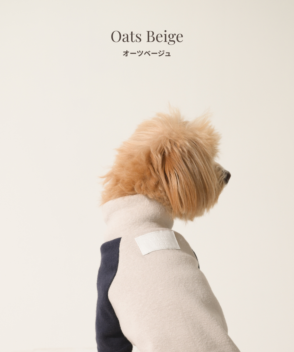 【Link Collection】Bicolor High-Neck Top　バイカラーハイネックトップス（３color）