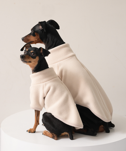 【10月24日（土）10:00 販売開始】　High-Neck Recycled Ribbed Fleece　ハイネックリサイクルリブフリース