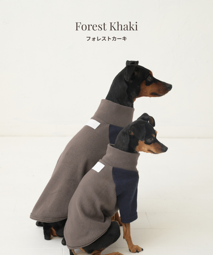 【Link Collection】Bicolor High-Neck Top　バイカラーハイネックトップス（３color）