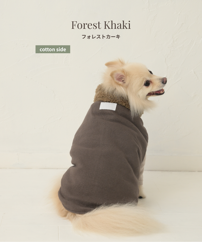 【Link Collection】Eco-Fur Reversible Vest　エコファーリバーシブルベスト（３color）